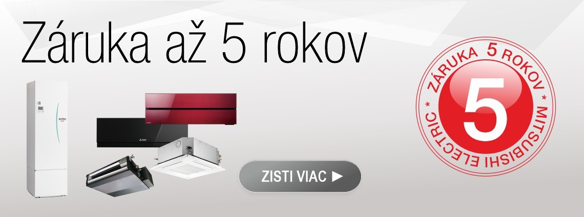 Klimatizácie a tepelné čerpadlá Mitsubishi Electronic