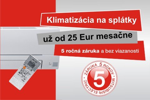 Klimatizácia na splátky